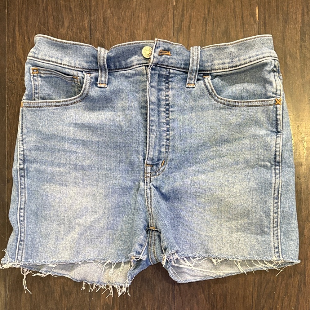 Madewell Light Blue Jean Shorts